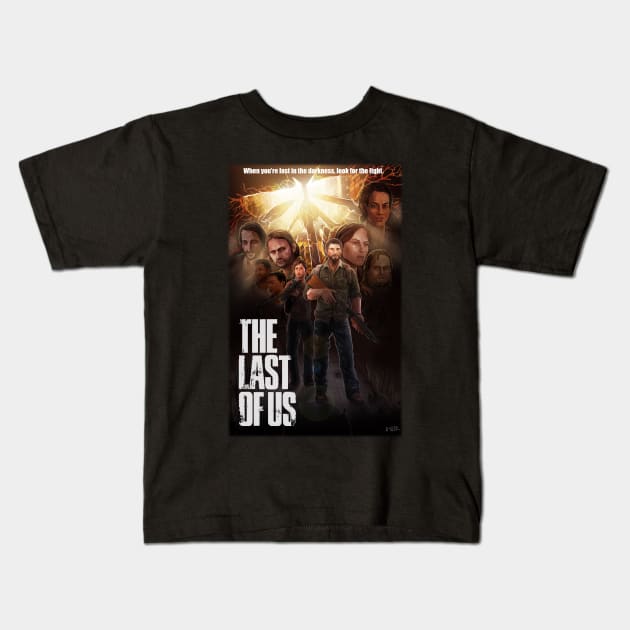 The Last Of Us Kids T-Shirt by bside7715